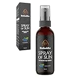 BioBuddha Spray of Sun - 1000 I.E Vitamin D-Spray zur leichten Einnahme - Geschmack Blaubeere - Wasserbasiert - Jahresvorrat in 50 ml Sprühflasche flüssiges Vitamin D3