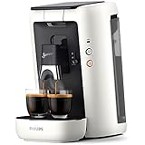 PHILIPS Domestic Appliances Senseo Maestro Kaffeepadmaschine mit Kaffeestärkewahl und Memo-Funktion, 1,2 Liter Wasserbehälter, Farbe: Weiß (CSA260/10)
