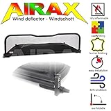 Airax Windschott geeignet für T-ROC Cabrio Spiegeldesign Windabweiser Windscherm Windstop Wind deflector déflecteur de vent