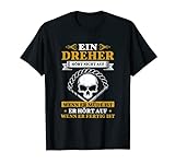 Herren Zerspanungsmechaniker Dreher Industriemechaniker Spruch T-Shirt