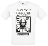 Harry Potter Wanted Männer T-Shirt weiß L 100% Baumwolle Fan-Merch, Filme