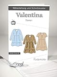 Fadenkäfer Papierschnittmuster Kleid Valentina Damen