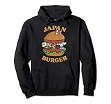 Burger Kawaii Anime Japanisches Hamburger Sushi Fuji Shinkansen Pullover Hoodie