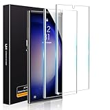 UniqueMe Folie für Samsung Galaxy S22 Ultra/S23 Ultra Schutzfolie, 2 Stück 7H Samsung S22 Ultra/S23 Ultra Displayschutz [Nicht enthalten Montagepositionierer]