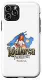Hülle für iPhone 11 Pro Mallorca Party Crew Spruch Feierbiest Pin-Up Umriss M