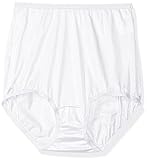 Shadowline Damen Shadowline Damen Panty, Nylon, 3er-Pack Shorts Gr. 7 US, weiß