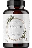 Zeolith-Kapseln von Nordic Pure | 220 Kapseln aus Zeolith mit 95% Klinoptilolith | Premium Qualität