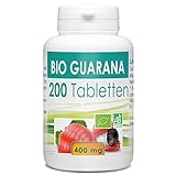 Bio Guarana 400mg - 200 Tabletten