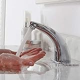 LIUWW Automatischer Sensor Wasserhahn Infrarot-Sensor wassersparende Wasserhähne Induktive Küche Bad Kaltwasser Wasserhahn oder Kalt- und Warmmischbatterie