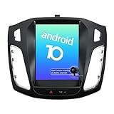 JOYX Android 10 Autoradio Passt für Ford Focus 2012-2017 - GPS 2 Din - Rückfahrkamera Canbus KOSTENLOS - 2G+32G - 9.7 Zoll - IPS - Unterstützen DAB Lenkradsteuerung 4G WiFi BT5.0 Carplay Android Auto
