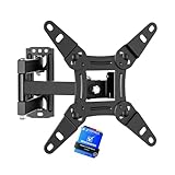 GRIFEMA GB1008-2 TV Wandhalterung Fernseher für 13-43 Zoll, Fernseher Halterung Schwenkbar Neigbar Ausziehbar Universal, bis zu 20kg, Max. Vesa 200x200mm, TV Halterung 180 Grad Drehb