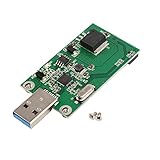 OUHUAN MSATA Adapter, MSATA auf USB 3.0 Adapter, USB MSATA SSD LesegeräT, SATA Konverter Tragbares Flash Laufwerk Externe Festplatte