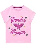 DC Comics Mädchen Wonder Woman T-Shirt Rosa 110