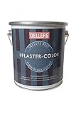 Pflaster-Color by OELLERS | Lasur für Pflastersteine, Beton und Putz | Betonfarbe (RAL 7016 Anthrazitgrau, 2,5 Liter)