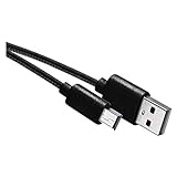 EMOS USB-Kabel 2.0 auf mini B-Stecker, 2 A, 2 Meter Ladekabel, für PS3, PS2-Controller, zur Datenübertragung geeignet: 480 Mbit/s (High Speed)