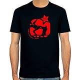 SpielRaum T-Shirt Eric Cantona | Fightclub ::: Farbauswahl: schwarz, Oliv, oder Navy ::: Größen: S-XXL ::: Fußball-Kult