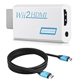 Wii Hdmi Adapter Wii Hdmi Wii zu HDMI Full HD Konverter Display Port auf Hdmi Adapter 720P 1080P HD Video Audio Ausgang mit 1 M größer Geschwindigkeit HDMI Kabel für Wii Display