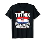 Kroatische Flagge | Kroatien Urlaub Kroatisch Geschenkidee T-Shirt