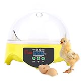 7 Digitale Eier Brutschrank Eier Brutschrank Motor Züchter Temperaturregelung für Geflügel Huhn Ente Wachtel Eier Zucht 18 * 18 * 17 cm (LxBxH)