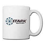 Stark Industries Keramiktasse mit Logo, 325 ml, Weiß