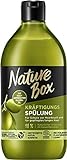 Nature Box Spülung Kräftigung (385 ml), Spülung mit Oliven-Öl verleiht gepflegtes langes Haar und schützt vor Haarbruch, Flasche aus 100 % Social Plastic