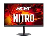 Acer Nitro XV272UKF Gaming Monitor 27 Zoll (69 cm Bildschirm) WQHD, 300Hz, 1ms (G2G), 0.5ms (G2G Min.), 2xHDMI 2.1, DP 1.4, höhenverstellbar, drehbar, HDMI/DP FreeSync Premium