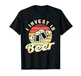Herren Ich investiere in Bier Heimbrauen Hobbybrauer T-Shirt