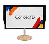 ConceptD CP3 CP3271K Pbmiippruzx 27' UHD 4K (3840 x 2160) IPS G-SYNC Compatible Monitor, Pantone Validated, VESA Certified DisplayHDR400, DCI-P3, Delta E