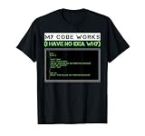 Ich habe keine Ahnung Mein Code funktioniert Software T-S