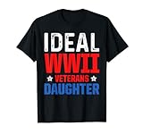 WW2 Krieg Veteran Tochter Militär Soldat Tierarzt T-Shirt
