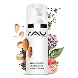 RAU Cosmetics Bakuchiol Sensitive Day Cream 50 ml - Retinol Creme Gesicht (Bakuchiol) - Leichte Tagescreme - Gesichtspflege für reife Haut & unreine Haut - Anti Aging Creme