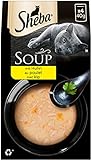 SHEBA® Portionsbeutel Multipack Soup mit Huhn 10 x 4 x 40g