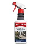 Mellerud Rostflecken Entferner | 1 x 0,5 l | Effizientes Spray gegen Rostflecken auf Allen Steinoberflächen im Innen- und Außenb