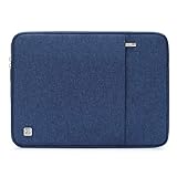 NIDOO 17 Zoll Wasserdicht Laptop Sleeve Case Notebook Hülle Schutzhülle Tasche Laptoptasche Schutzabdeckung für 17.3' HP Pavilion 17 / HP 17/17.3' Dell Inspiron 17, Blau