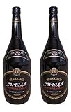 2x Apelia Black Label Magnum je 1,5 Liter griechischer Rotwein Griechenland roter Wein + Probiersachet a 10 ml Olivenöl aus Kreta