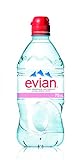 Evian Still Sports Action natürliches Mineralwasser, 75 cl, 12 Stück