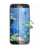 [3 Stück] Panzerglas Schutzfolie für Samsung Galaxy S7, HD Displayschutz, Gehärtetem Glas, 9H Härte, Ultra-Klar, Anti-Bläschen, Blasenfreie, Schutzfolie für Samsung Galaxy S7 (Transparent)
