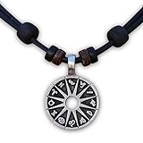 HANA LIMA Lederhalskette Halskette Lederkette Sternzeichen Tierkreiszeichen Horoskop Zodiac Zeichen Astrologie