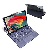 CWOWDEFU Phablet Tablet 10 Zoll mit Tastatur 4G LTE Tablette PC mit SIM WiFi (1080p Full HD, WideView, In-Cell Touchscreen) Android Tabletas Octa-Core, 4GB RAM, 64GB ROM, 2.4G /5G WLAN, LTE