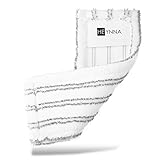HEYNNA® Profi Wischbezug mit 2 Faser Spezialborsten – universal Wischmopp 42cm für alle glatten Böden geeignet