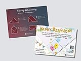 Unlock Your Gift Rätsel-Umschlag - GEBURTSTAG - Grußkarte, Glückwunschkarte, Escape Room Karte