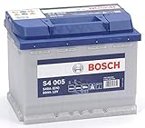 Bosch S4005 - Autobatterie - 60A/h - 540A - Blei-Säure-Technologie - für Fahrzeuge ohne Start-Stopp-System