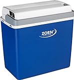 Zorn® Z24 I Elektrische Kühlbox I Kapazität 20 L I 12/230 V für Auto, Boot, LKW, Balkon und Steckdose (12 Volt & 230 Volt)