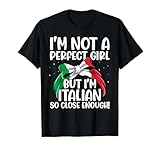 Lustige Italienische Flagge Italien T-S