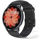 TUYOMA Smartwatch Herren, 1,3 Zoll Touchscreen Smart Watch Damen, IP68 Wasserdicht Smartwatches Schrittzähler mit Herzfrequenz,Whatsapp, SpO2, Schlafmonitor, für iOS