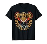 SPQR Rom Antiker Römischer Empire Graphic Neuheit T-Shirt Geschenk