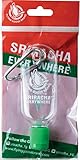 FLYING GOOSE Schlüsselanhänger mit Karabiner - Sriracha Sauce für unterwegs - zum Wiederauffüllen, (1 x Stück, ohne Inhalt)