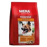 MERA essential Softdiner, Hundefutter trocken für sportliche Hunde, Trockenfutter mit Geflügel, gesundes Hunde Futter mit Omega-3 und Omega-6 für Haut und Fell, Mix Menü (12,5 kg)