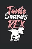 Tante Saurus Rex Dinosaurier Notizbuch (liniert) Dino
