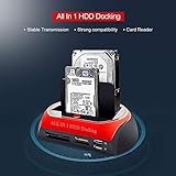 Red tide IDE SATA Dual-All in 1 HD/HDD-Dock Docking Station, Festplatte/Laufwerk HDD 2.5 3.5 Leser USB-EU-Außen Box Gehäuse Fall